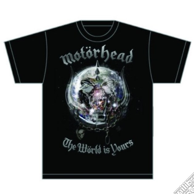 Motorhead: The World Is Your Album (T-Shirt Unisex Tg. M) gioco di Rock Off