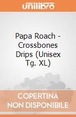 Papa Roach - Crossbones Drips (Unisex Tg. XL) gioco di Rock Off
