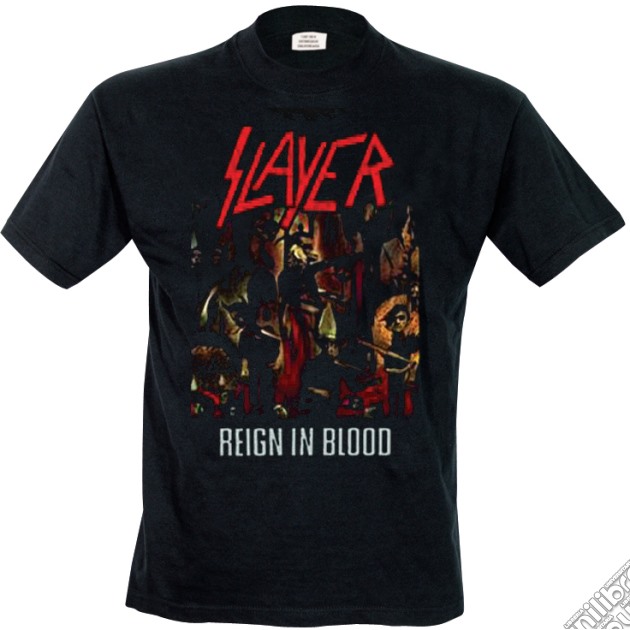 Slayer: Reign In Blood (T-Shirt Unisex Tg. S) gioco di Rock Off