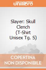 Slayer: Skull Clench (T-Shirt Unisex Tg. S) gioco di Rock Off