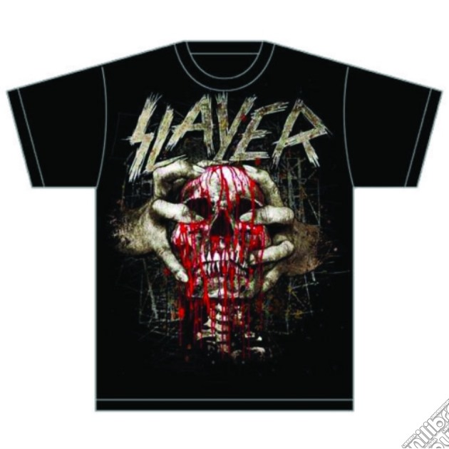Slayer: Skull Clench (T-Shirt Unisex Tg. M) gioco di Rock Off