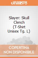 Slayer: Skull Clench (T-Shirt Unisex Tg. L) gioco di Rock Off
