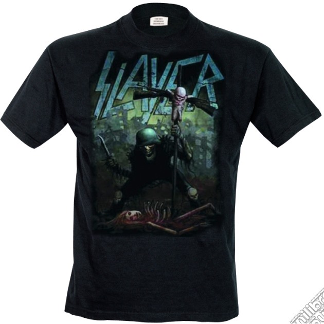 Slayer: Soldier Cross (T-Shirt Unisex Tg. S) gioco di Rock Off