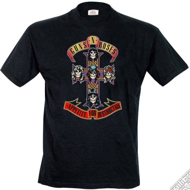 Guns N' Roses: Appetite For Destruction (T-Shirt Unisex Tg. S) gioco di Rock Off