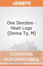 One Direction - Heart Logo (Donna Tg. M) gioco di Rock Off