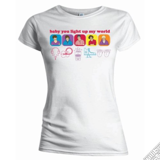 One Direction: Line Drawing (T-Shirt Donna Tg. S) gioco di Rock Off