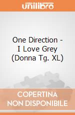 One Direction - I Love Grey (Donna Tg. XL) gioco di Rock Off