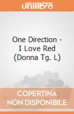 One Direction - I Love Red (Donna Tg. L) gioco di Rock Off