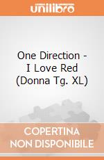 One Direction - I Love Red (Donna Tg. XL) gioco di Rock Off