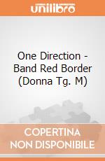 One Direction - Band Red Border (Donna Tg. M) gioco di Rock Off