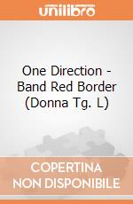 One Direction - Band Red Border (Donna Tg. L) gioco di Rock Off