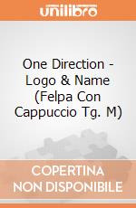 One Direction - Logo & Name (Felpa Con Cappuccio Tg. M) gioco di Rock Off