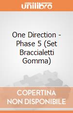 One Direction - Phase 5 (Set Braccialetti Gomma) gioco di Rock Off