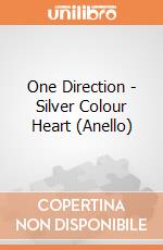 One Direction - Silver Colour Heart (Anello) gioco di Rock Off