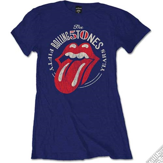 Rolling Stones (The) - 50th Anniversary Vintage (Donna Tg. L) gioco di Rock Off