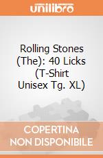 Rolling Stones (The): 40 Licks (T-Shirt Unisex Tg. XL) gioco di Rock Off