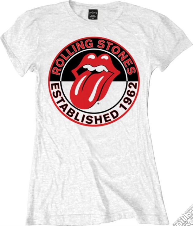 Rolling Stones (The): Est 1962 (T-Shirt Donna Tg. S) gioco di Rock Off