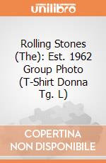 Rolling Stones (The): Est. 1962 Group Photo (T-Shirt Donna Tg. L) gioco di Rock Off