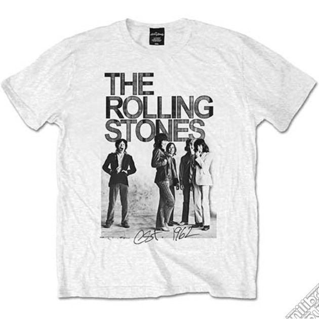 Rolling Stones (The) - Est. 1962 Group Photo (Unisex Tg. S) gioco di Rock Off