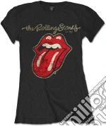 Rolling Stones (The): Rock Off - Plastered Tongue Black (T-Shirt Donna Tg. XL) giochi