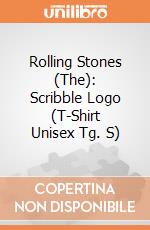 Rolling Stones (The): Scribble Logo (T-Shirt Unisex Tg. S) gioco di Rock Off