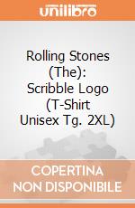 Rolling Stones (The): Scribble Logo (T-Shirt Unisex Tg. 2XL) gioco di Rock Off
