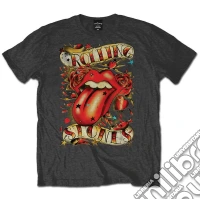 Rolling Stones (The): Rock Off - Tongues & Stars (T-Shirt Unisex Tg. XL) giochi