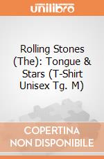 Rolling Stones (The): Tongue & Stars (T-Shirt Unisex Tg. M) gioco di Rock Off