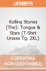 Rolling Stones (The): Tongue & Stars (T-Shirt Unisex Tg. 2XL) gioco di Rock Off