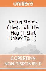 Rolling Stones (The): Lick The Flag (T-Shirt Unisex Tg. L) gioco di Rock Off