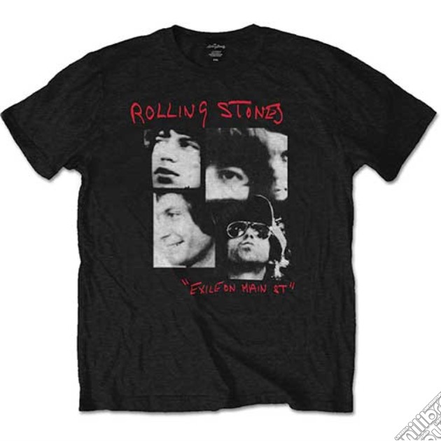 Rolling Stones (The): Photo Exile (T-Shirt Unisex Tg. L) gioco di Rock Off