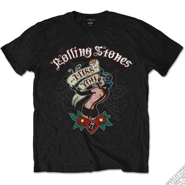 Rolling Stones (The): Miss You (T-Shirt Unisex Tg. S) gioco di Rock Off