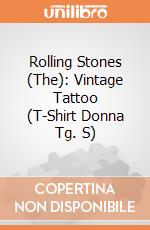Rolling Stones (The): Vintage Tattoo (T-Shirt Donna Tg. S) gioco di Rock Off