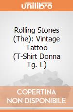 Rolling Stones (The): Vintage Tattoo (T-Shirt Donna Tg. L) gioco di Rock Off