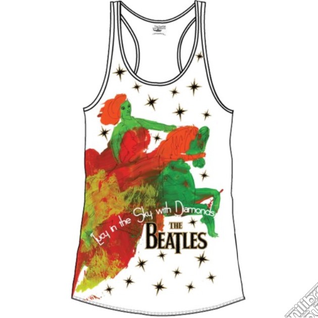 Beatles (The): Lucy In The Sky (T-Shirt Donna Tg. S) gioco di Rock Off