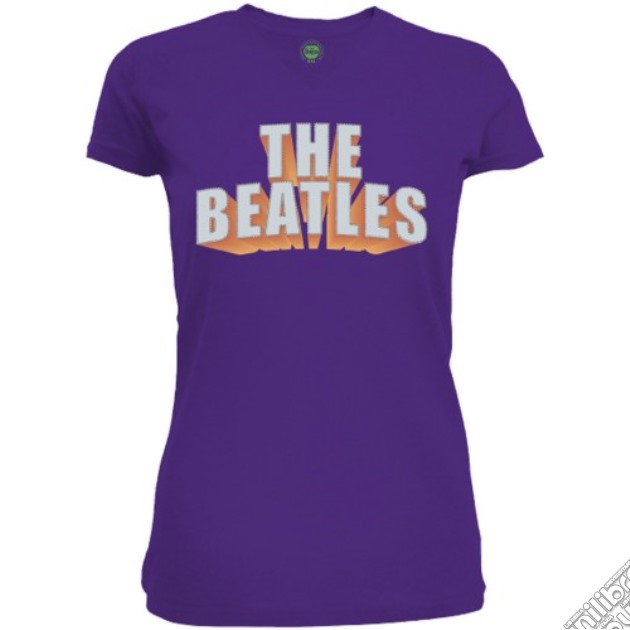 Beatles (The): 3d Logo (T-Shirt Donna Tg. M) gioco di Rock Off
