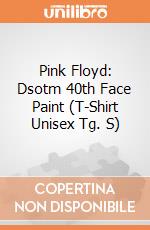 Pink Floyd: Dsotm 40th Face Paint (T-Shirt Unisex Tg. S) gioco di Rock Off