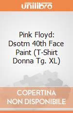 Pink Floyd: Dsotm 40th Face Paint (T-Shirt Donna Tg. XL) gioco di Rock Off