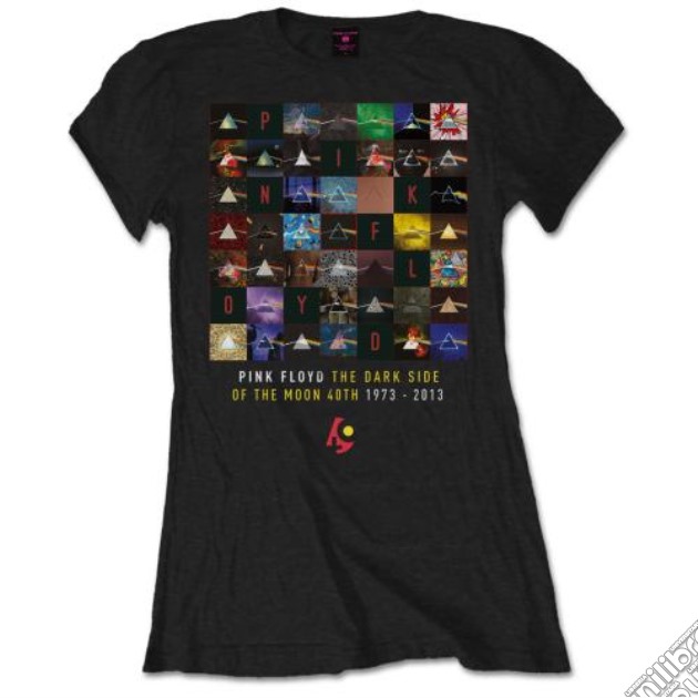 Pink Floyd: The Dark Side Of The Moon 40th Variations (T-Shirt Donna Tg. M) gioco di Rock Off