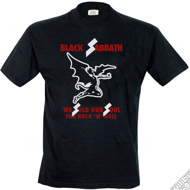 Black Sabbath: Sold Our Soul (T-Shirt Unisex Tg. XL) gioco di Rock Off