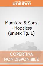 Mumford & Sons - Hopeless (unisex Tg. L) gioco di Rock Off