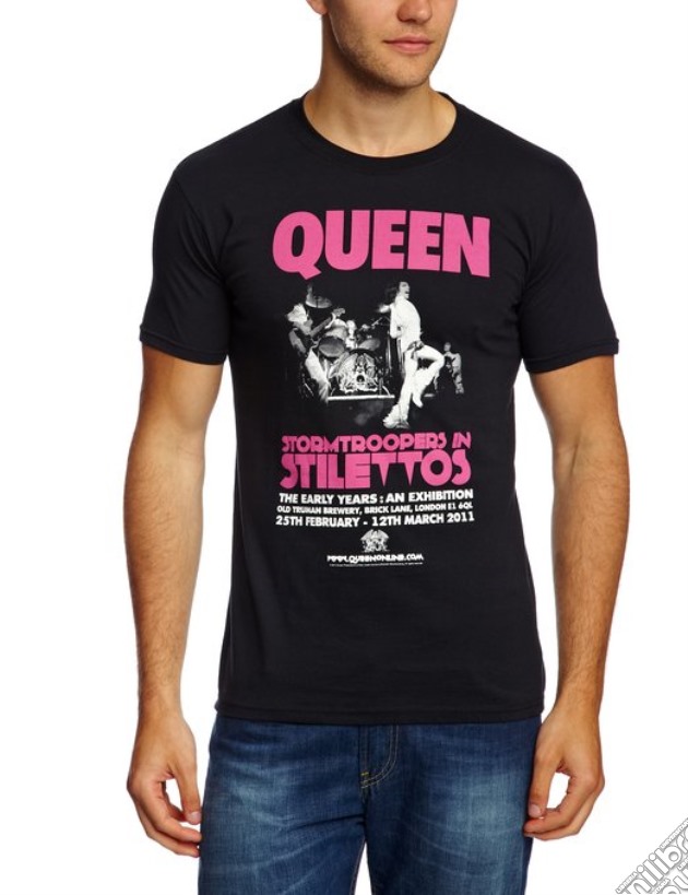 Queen: Stormtrooper In Stilettos (T-Shirt Unisex Tg. XL) gioco di Rock Off