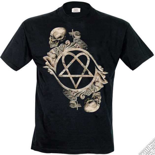 Him: Bone Sculpture (T-Shirt Unisex Tg. L) gioco di Rock Off