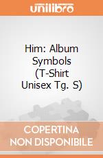 Him: Album Symbols (T-Shirt Unisex Tg. S) gioco di Rock Off