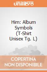 Him: Album Symbols (T-Shirt Unisex Tg. L) gioco di Rock Off