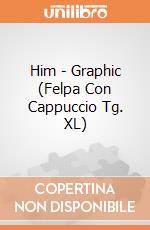 Him - Graphic (Felpa Con Cappuccio Tg. XL) gioco di Rock Off
