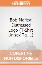 Bob Marley: Distressed Logo (T-Shirt Unisex Tg. L) gioco di Rock Off