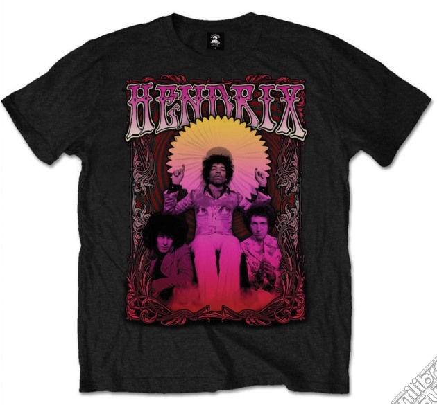 Jimi Hendrix: Karl Ferris Wheel (T-Shirt Unisex Tg. L) gioco di Rock Off