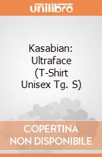 Kasabian: Ultraface (T-Shirt Unisex Tg. S) gioco di Rock Off