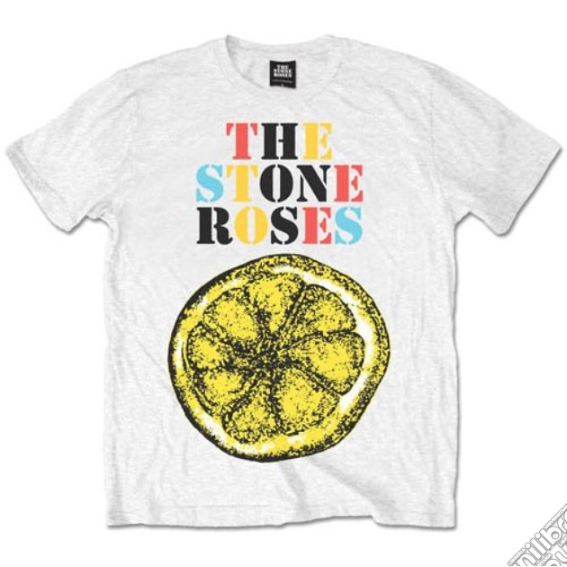 Stone Roses - Logo Lemon Multicolour (Unisex Tg. L) gioco di Rock Off